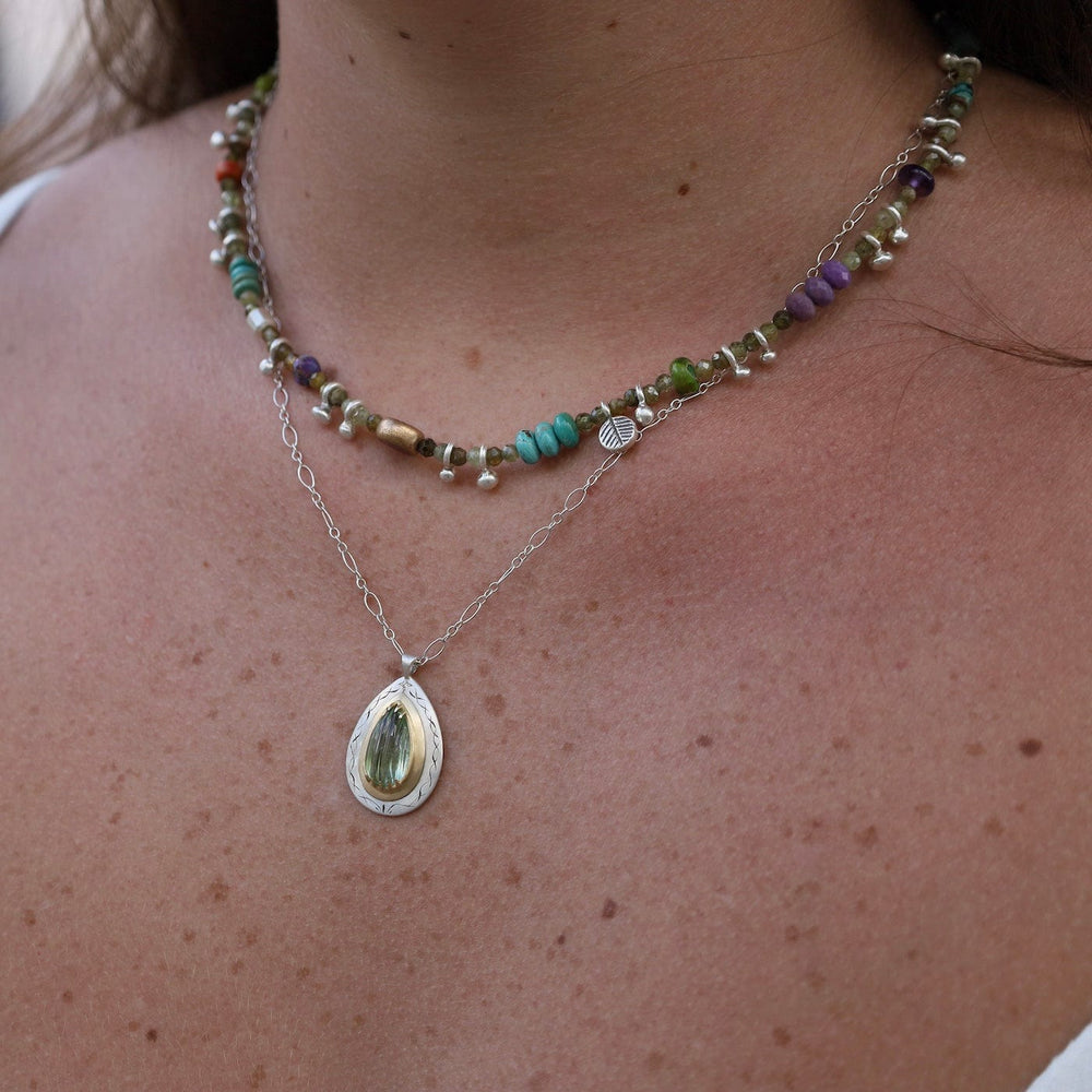 
                      
                        NKL 55 & Me Green Garnet Necklace
                      
                    