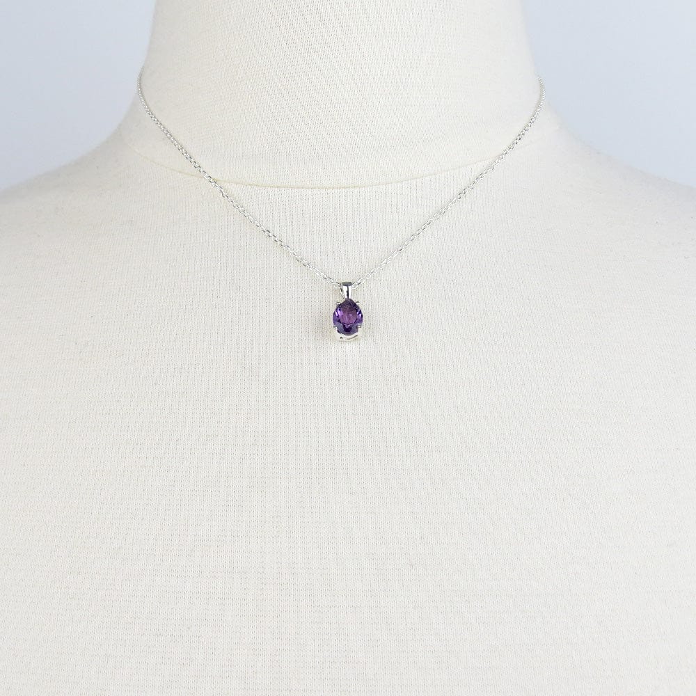 
                      
                        NKL 8x5MM PRONG SET PEAR SHAPED AMETHYST PENDANT
                      
                    