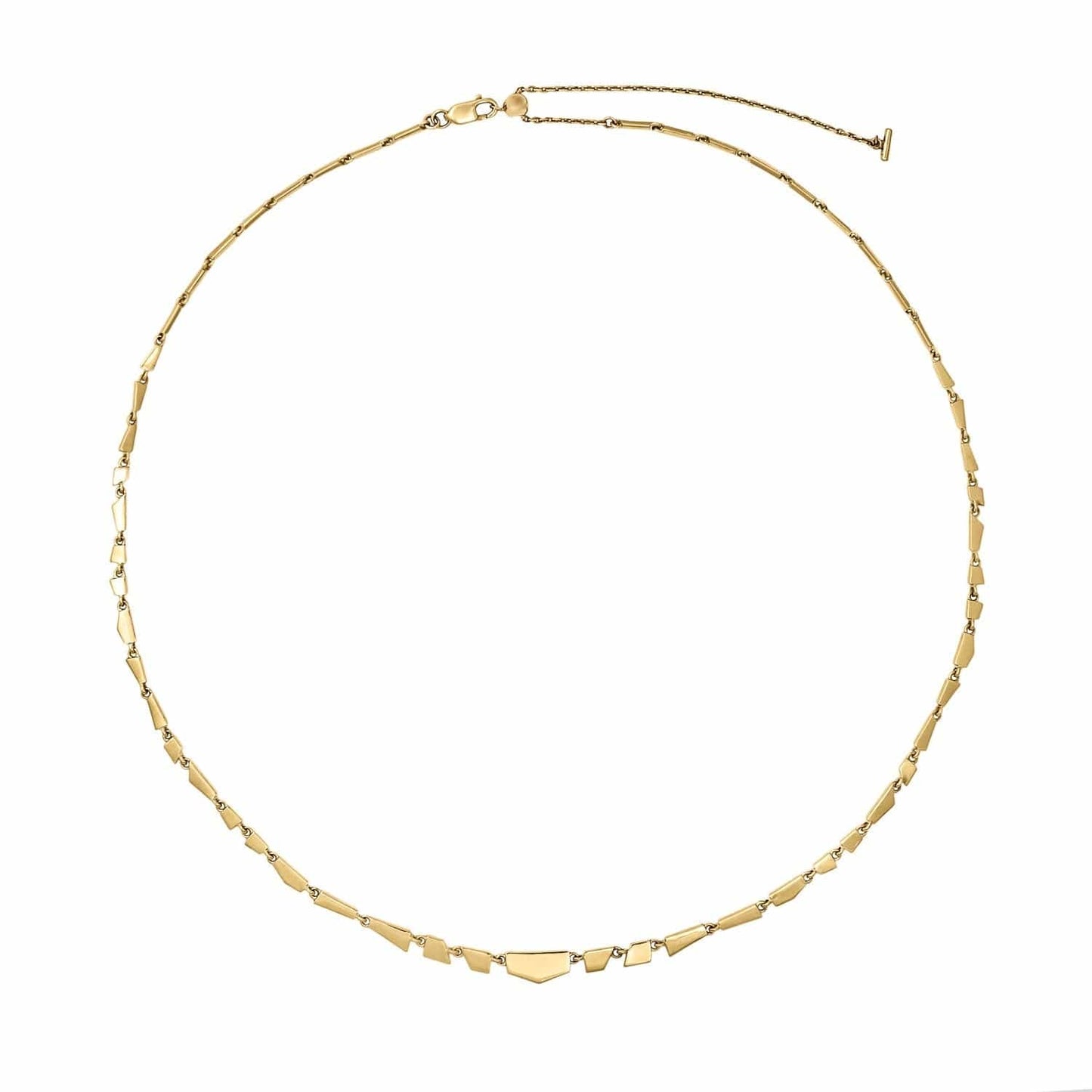 NKL-9K Gold Tesserae Necklace