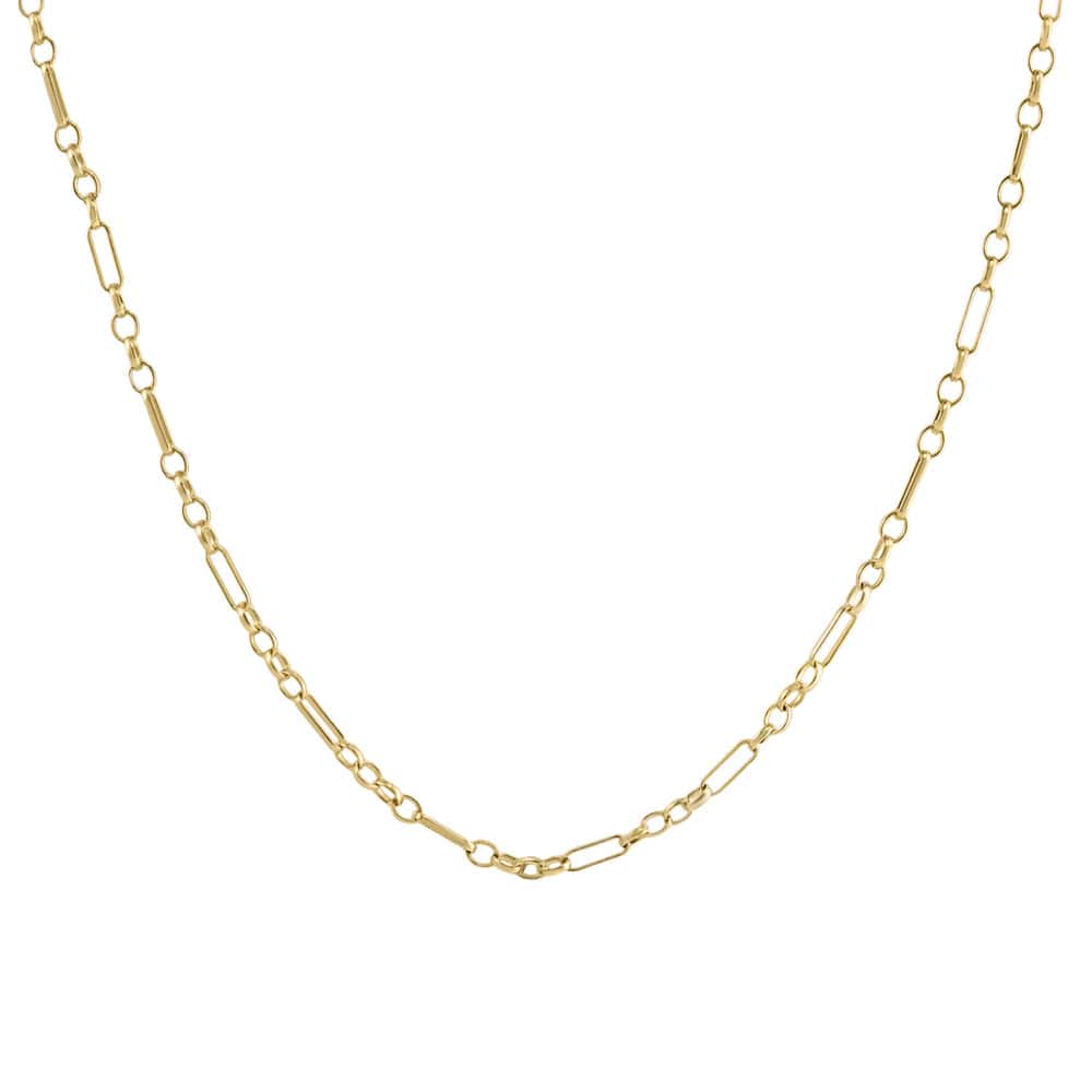 
                      
                        NKL-9K Heavy Eiffel Chain Necklace - 18"
                      
                    