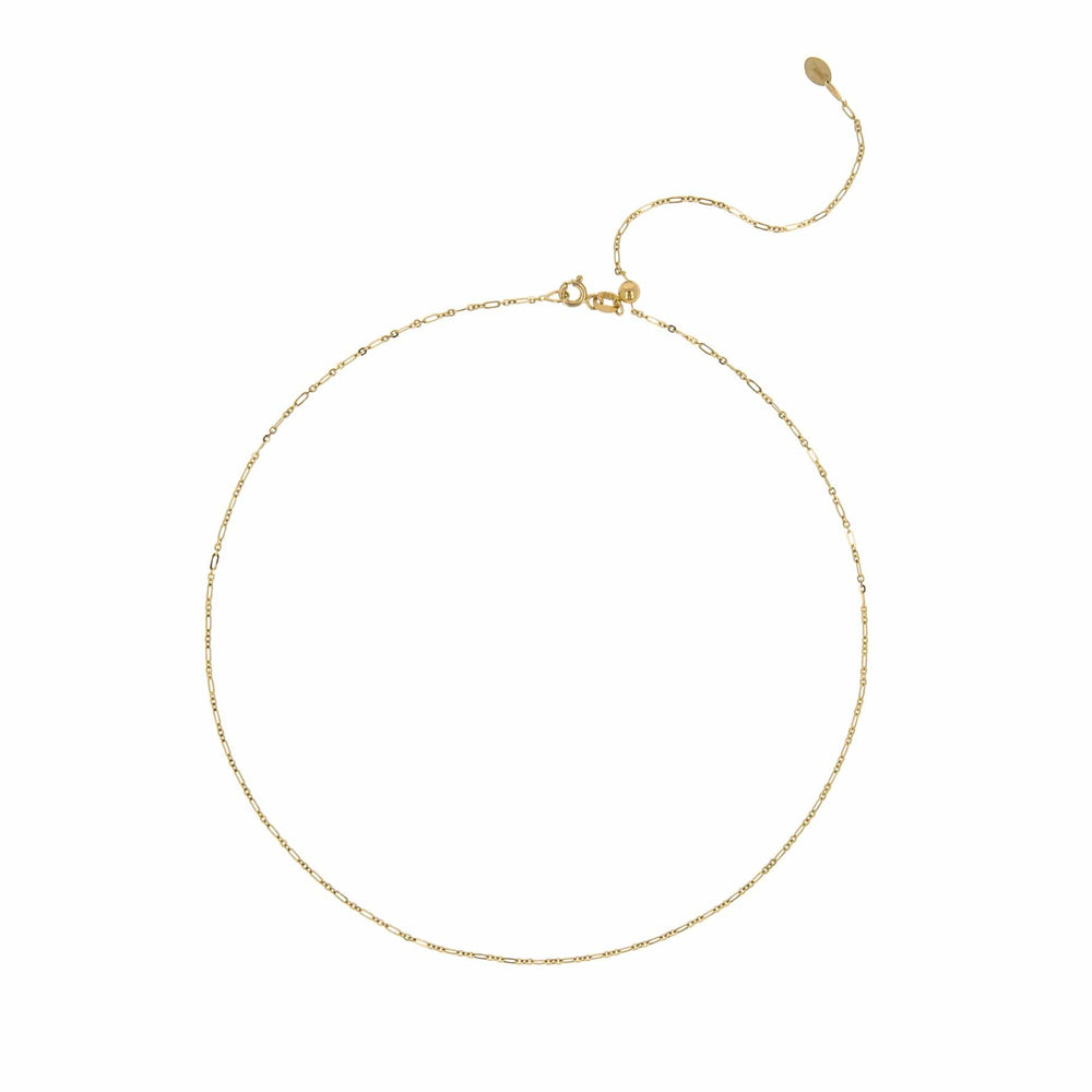 
                      
                        NKL-9K Roma Adjustable Chain Necklace
                      
                    