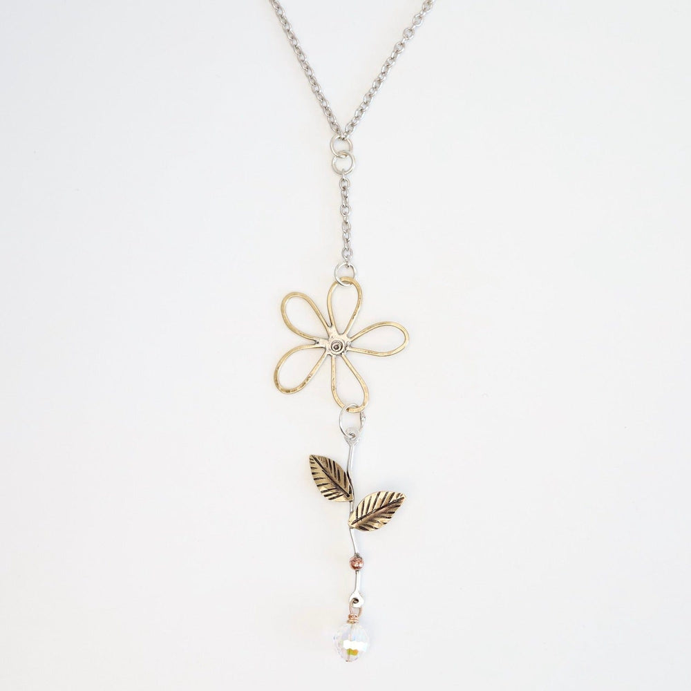 
                  
                    NKL Alice's Garden Mixed Metal Flower Necklace
                  
                