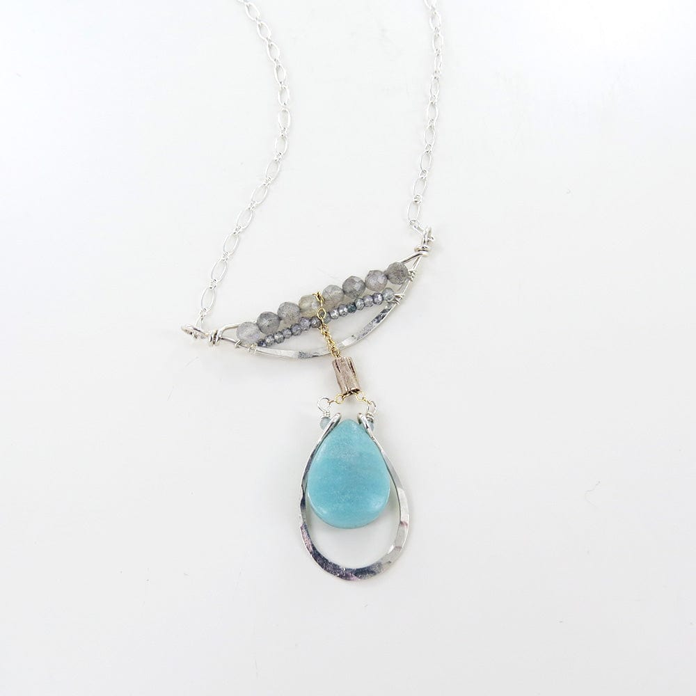 
                  
                    NKL AMAZONITE DROP NECKLACE
                  
                