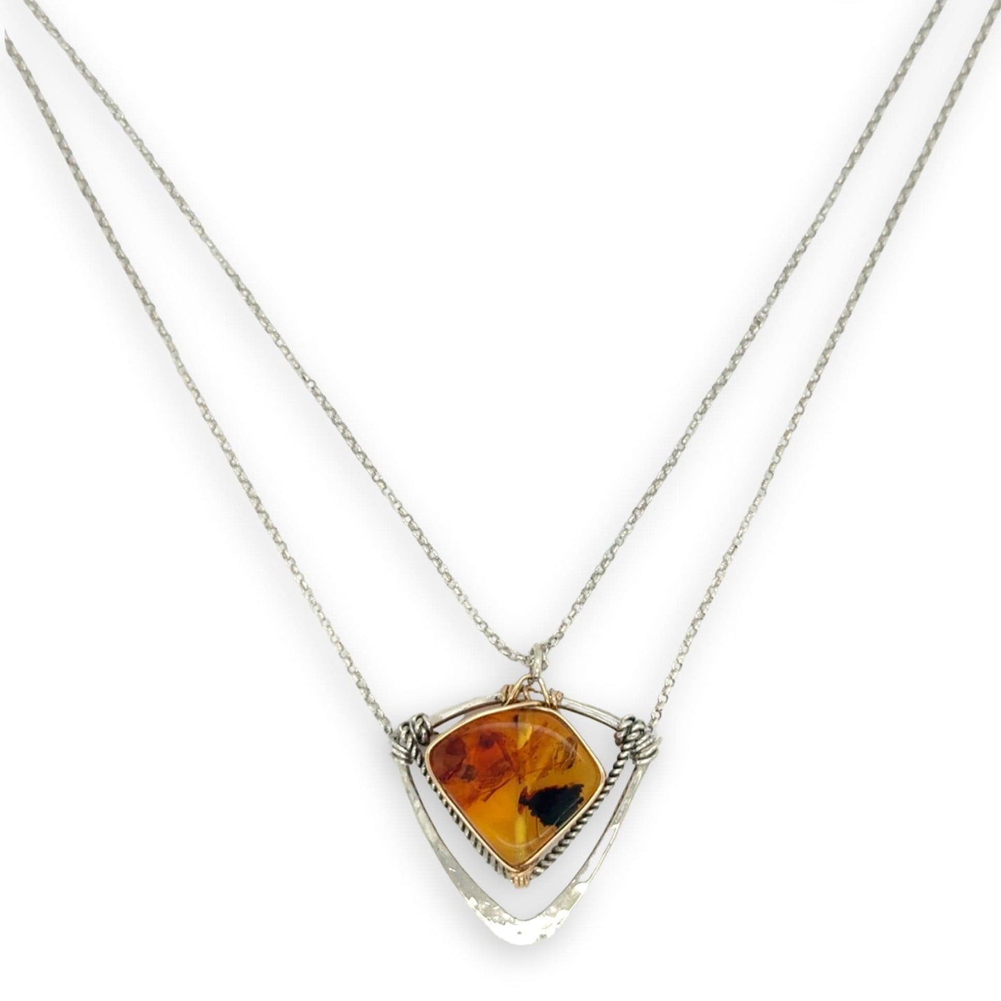 NKL Amber Trajectory Necklace
