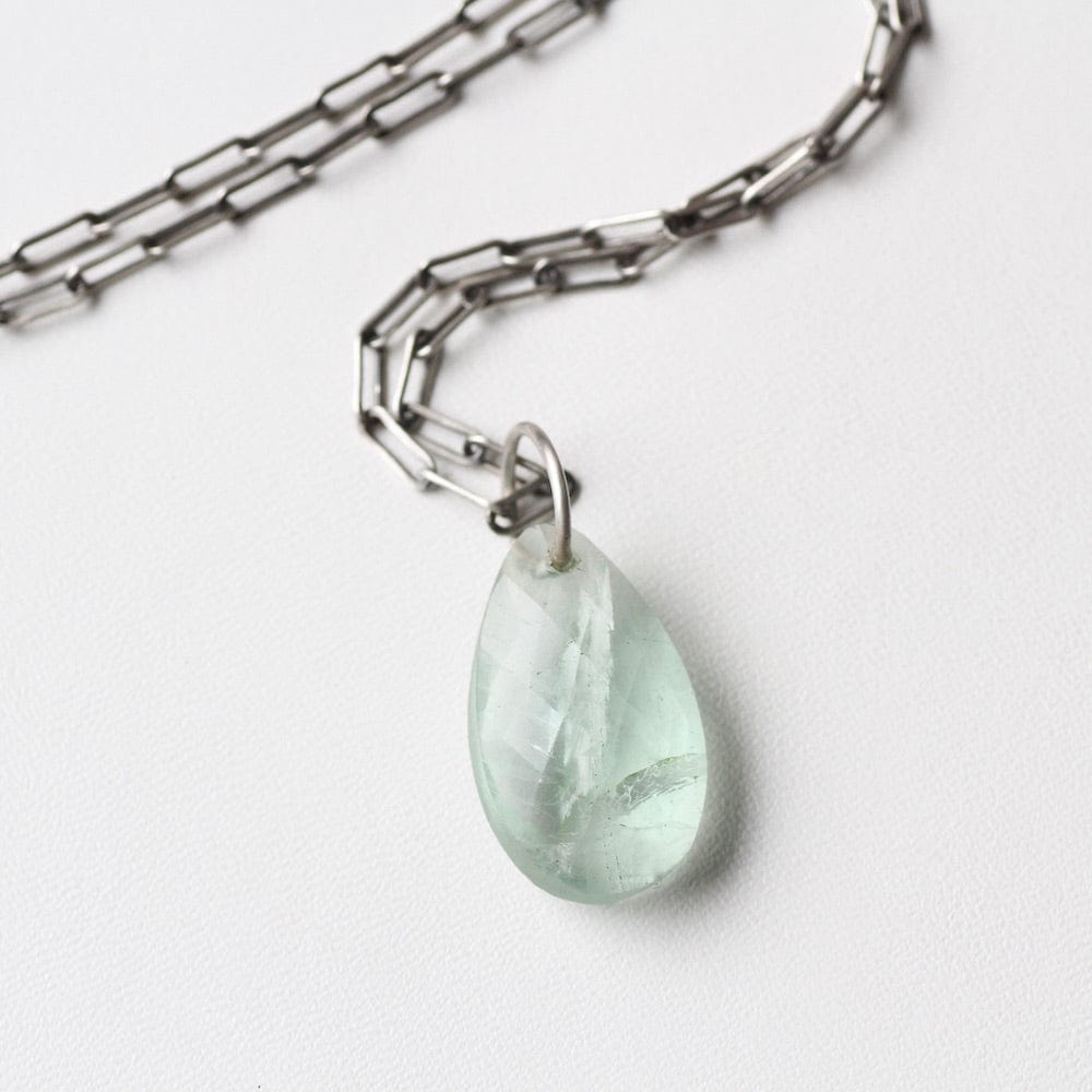 
                      
                        NKL Apatite Teardrop on Oxidized Link Chain
                      
                    