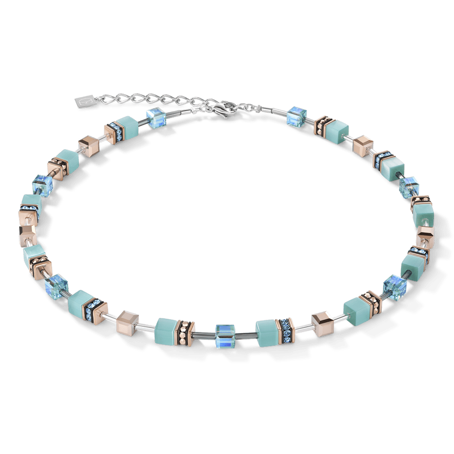 
                      
                        NKL Aqua GeoCube Necklace
                      
                    