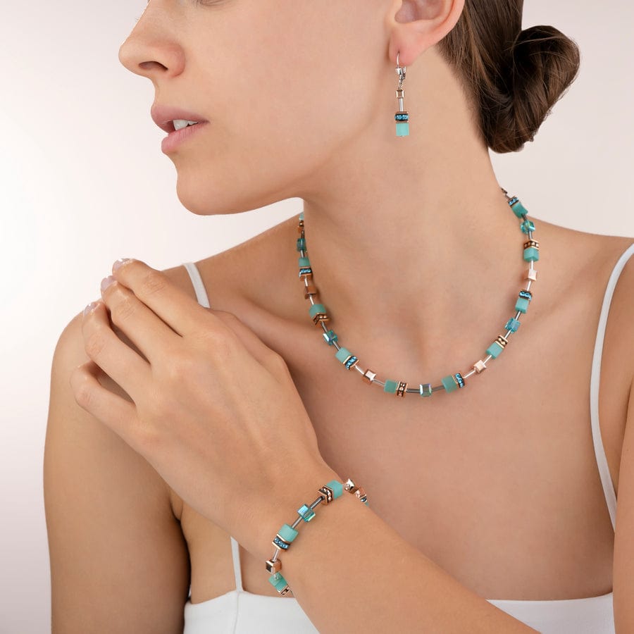 
                      
                        NKL Aqua GeoCube Necklace
                      
                    