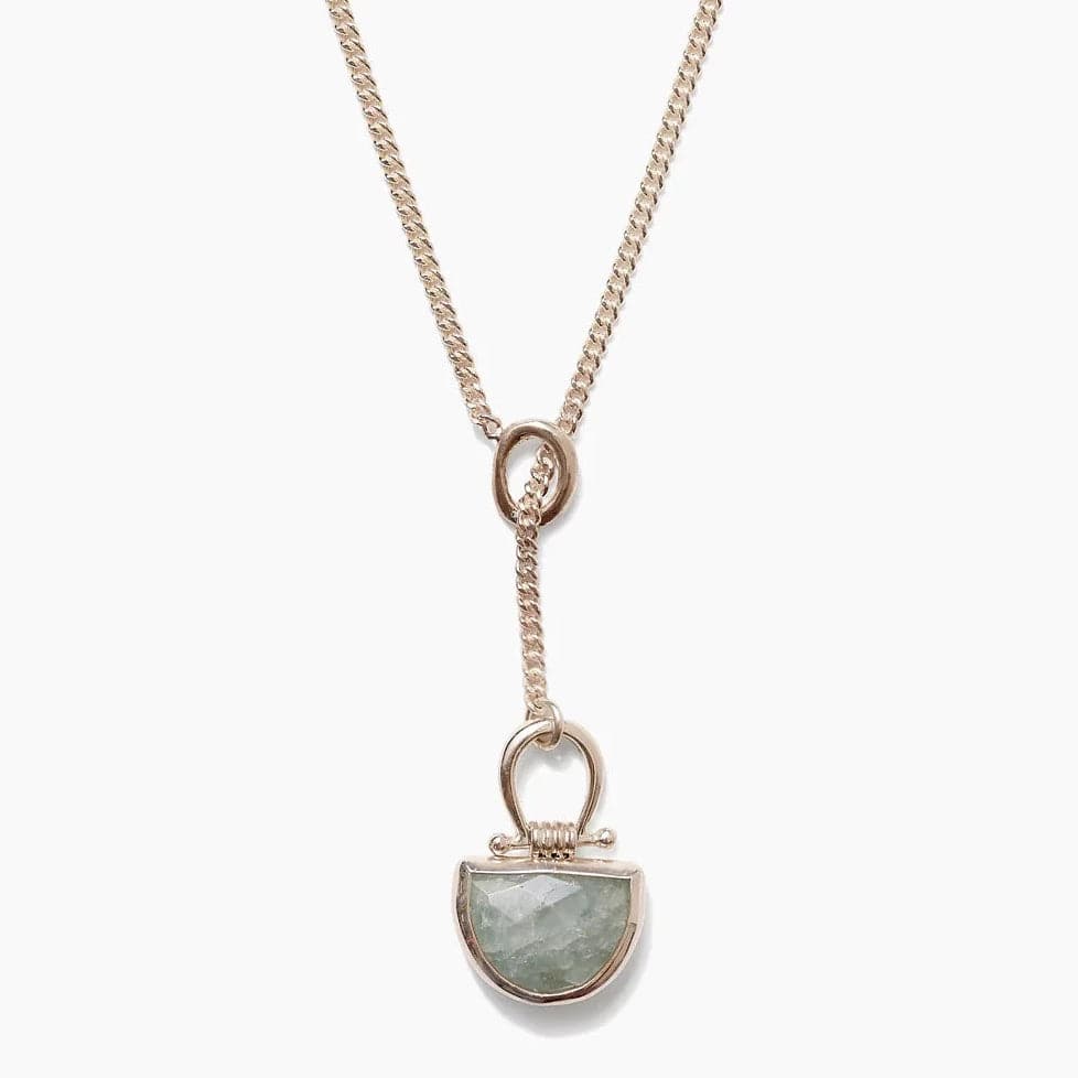 
                      
                        NKL Aquamarine Luna Drop Necklace
                      
                    