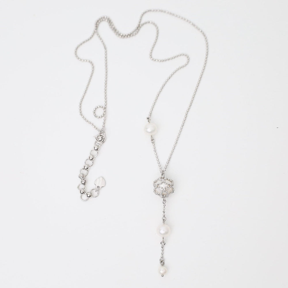 
                  
                    NKL Asymmetrical Pearl Station Necklace
                  
                