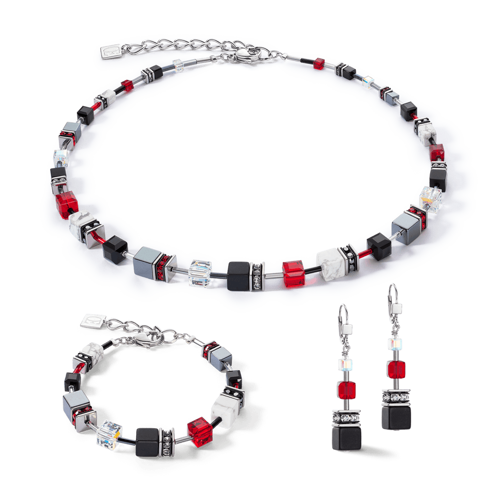 
                  
                    NKL Black and Red GeoCube Necklace
                  
                