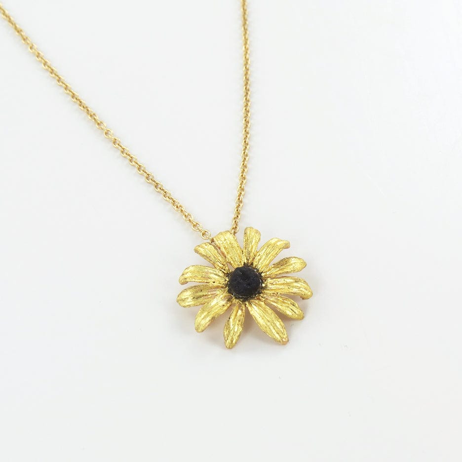 
                      
                        NKL Black Eyed Susan Dainty Pendant Necklace
                      
                    