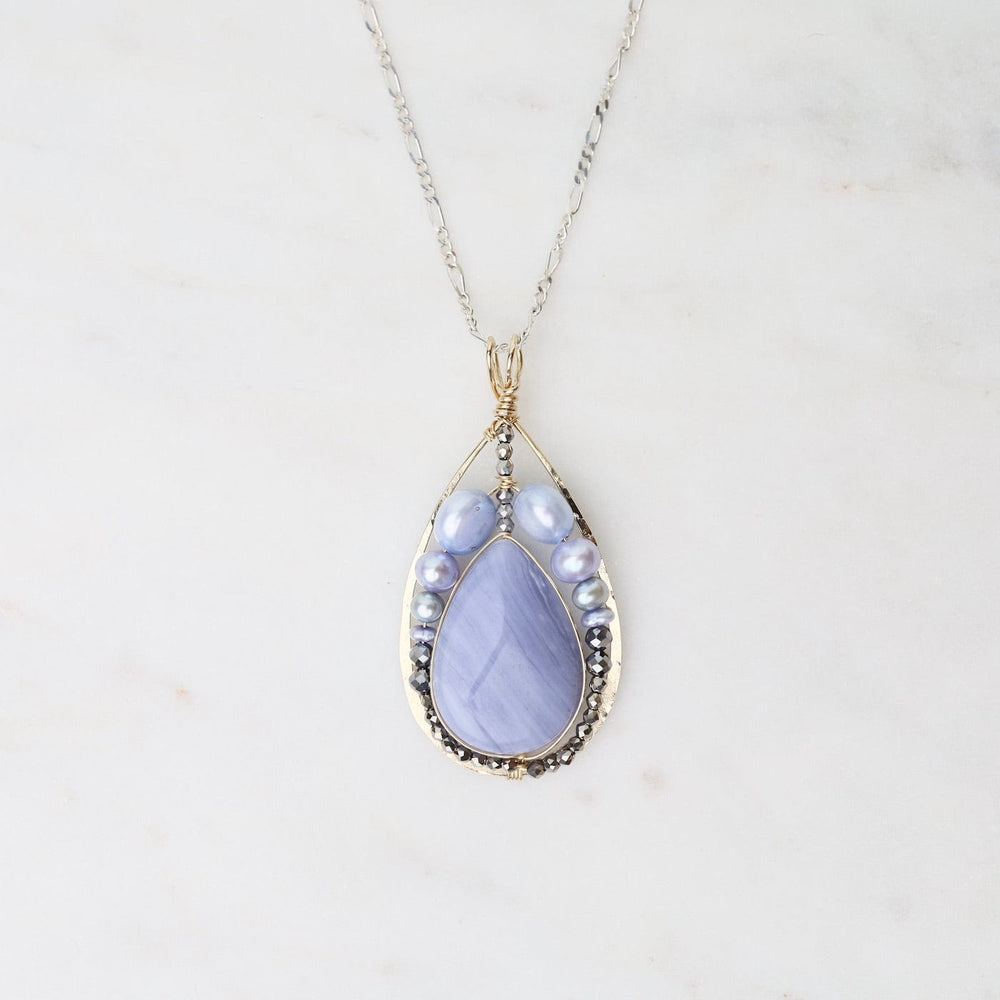 NKL Blue Rising Tide Necklace