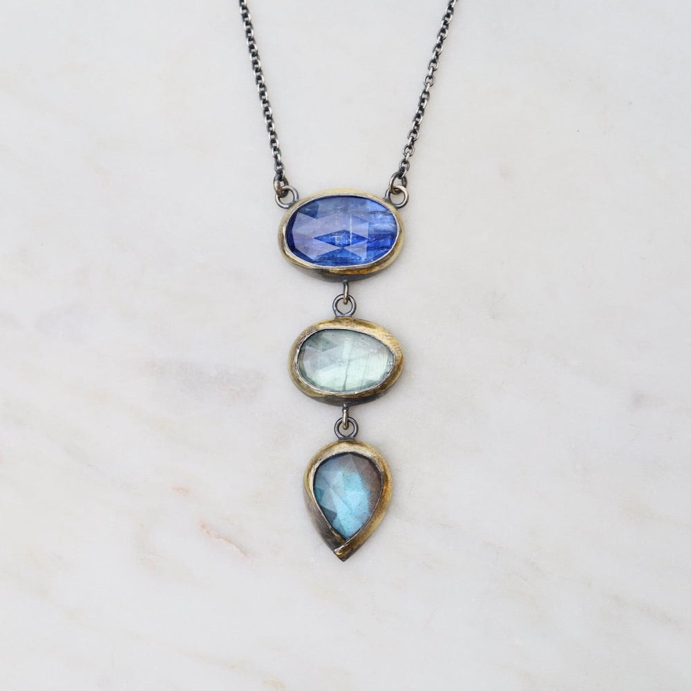 
                      
                        NKL Blues Crescent Rim Drop Necklace
                      
                    