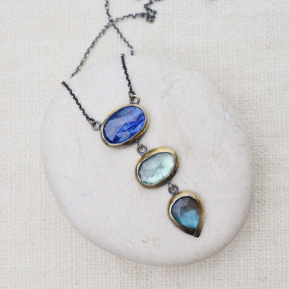 
                      
                        NKL Blues Crescent Rim Drop Necklace
                      
                    