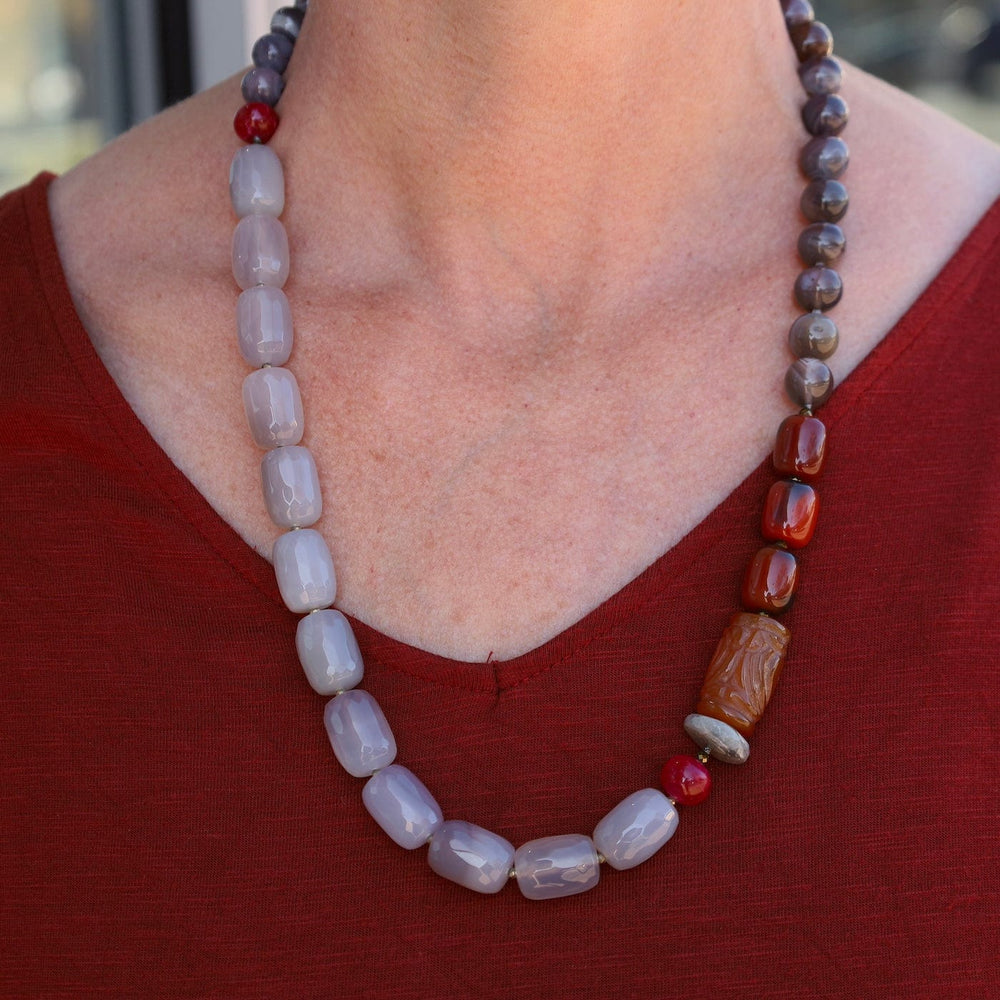 NKL Botswana Agate Mix Necklace