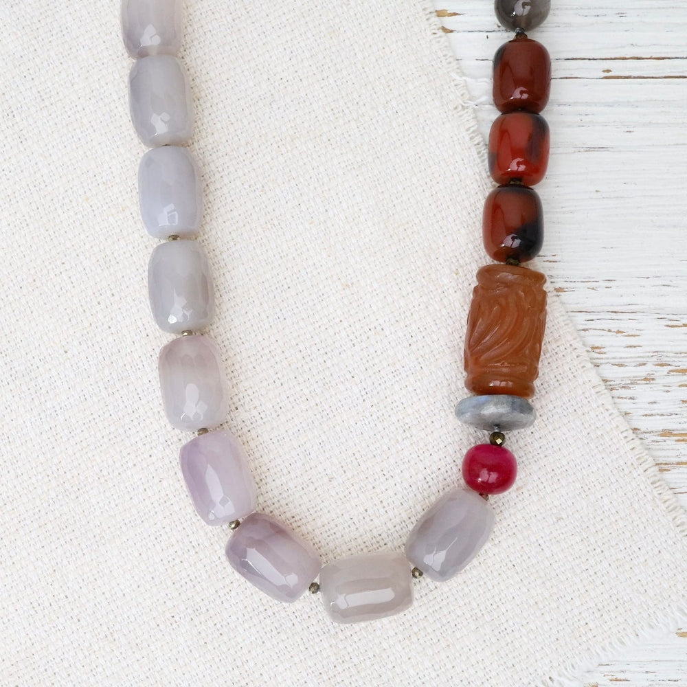 NKL Botswana Agate Mix Necklace