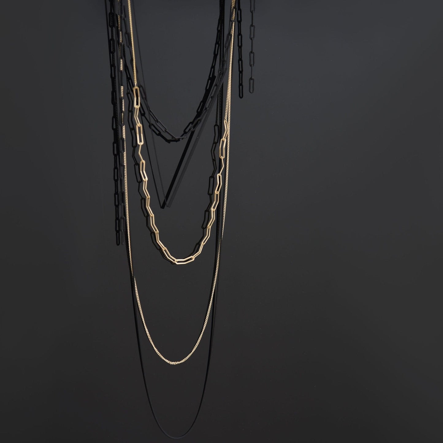 NKL-BRASS Ad Lib Layered Necklace