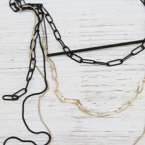NKL-BRASS Ad Lib Layered Necklace