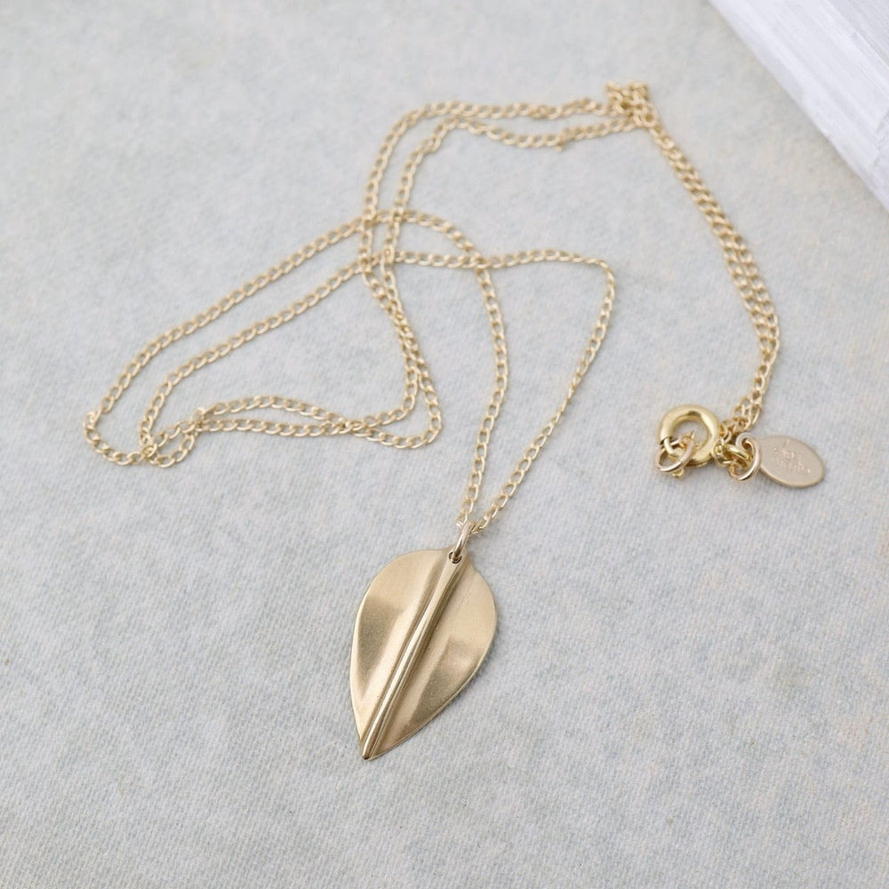 NKL-BRASS Lila Necklace Brass