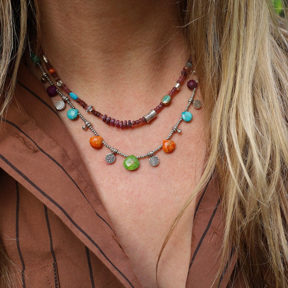 
                      
                        NKL Briolette Beaded Necklace
                      
                    