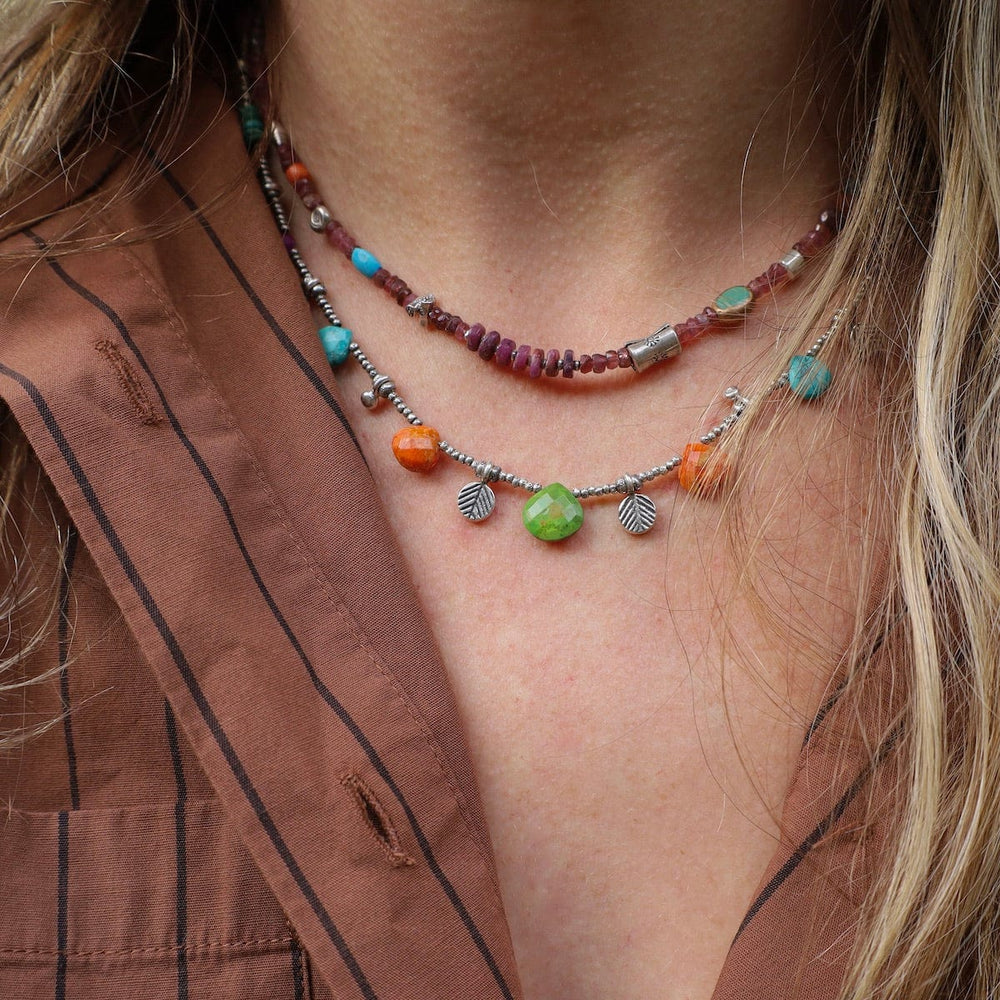 
                      
                        NKL Briolette Beaded Necklace
                      
                    