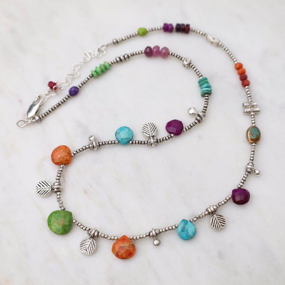 
                      
                        NKL Briolette Beaded Necklace
                      
                    