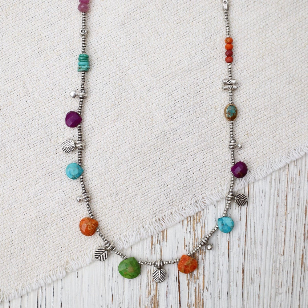 
                      
                        NKL Briolette Beaded Necklace
                      
                    