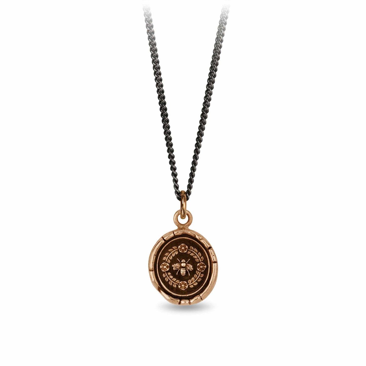 NKL Bronze Honeybee Talisman Necklace