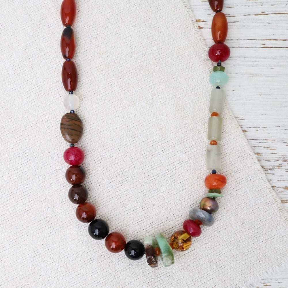 NKL Carnelian Mix Necklace