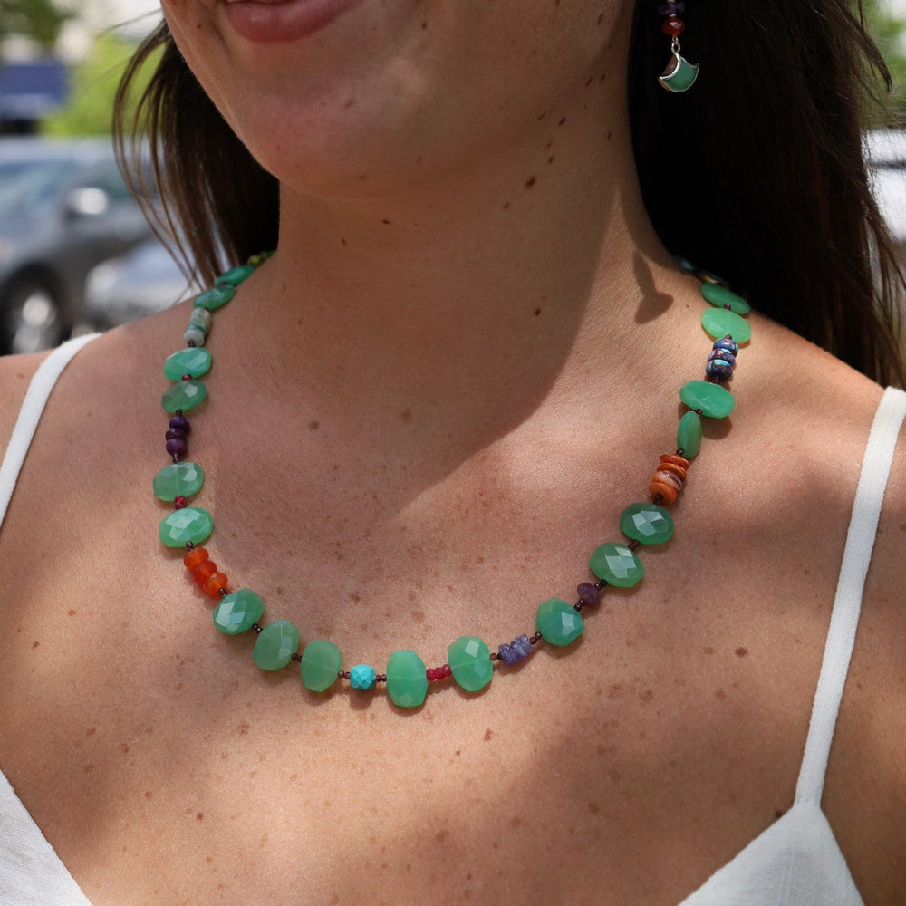 
                      
                        NKL Chrysoprase Oval Necklace
                      
                    