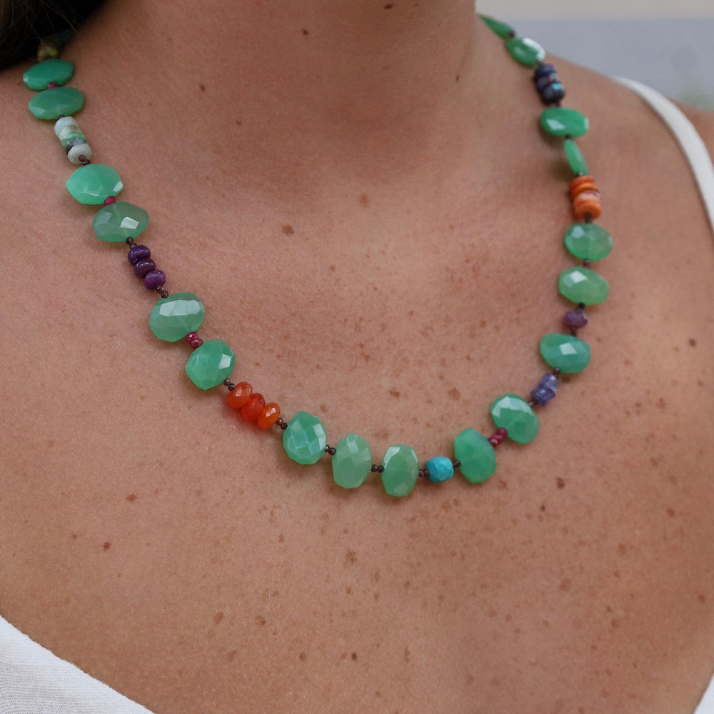 
                      
                        NKL Chrysoprase Oval Necklace
                      
                    