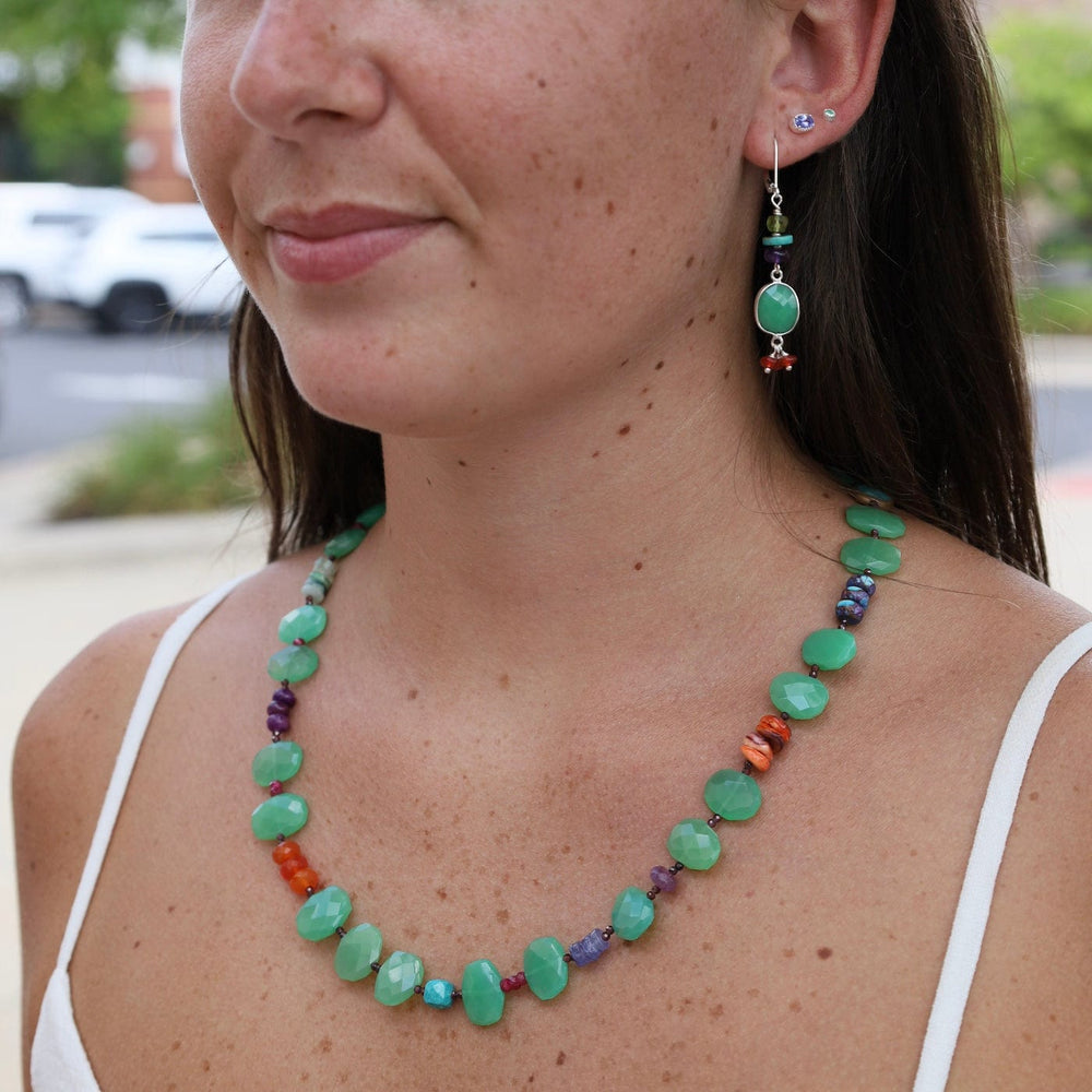 
                      
                        NKL Chrysoprase Oval Necklace
                      
                    