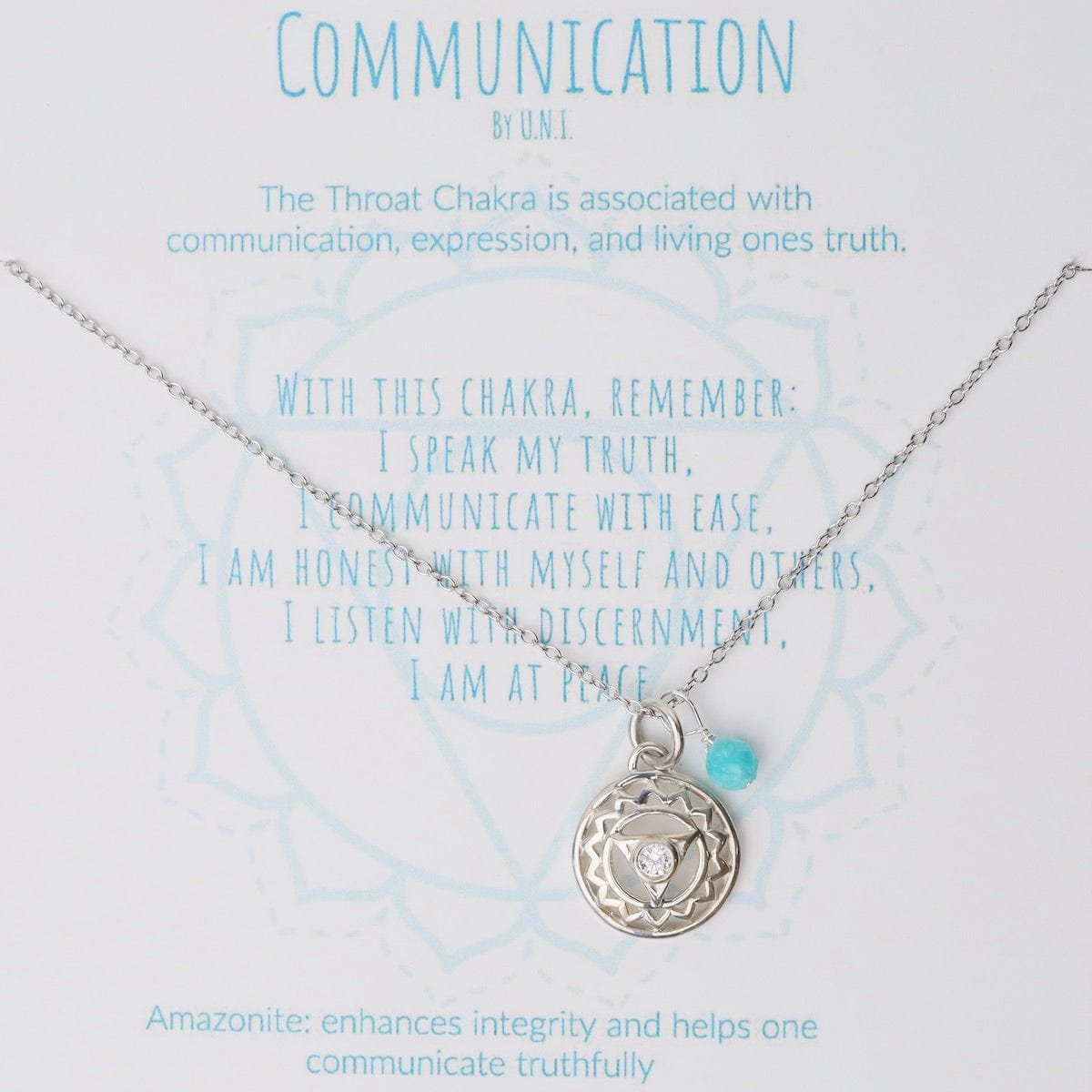 NKL Communication Chakra Necklace