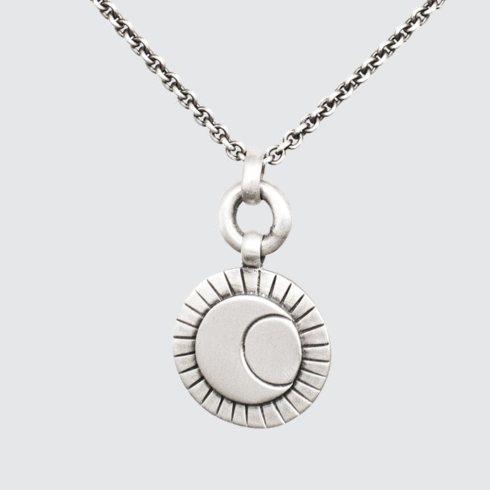 NKL Crescent Moon Pendant Necklace