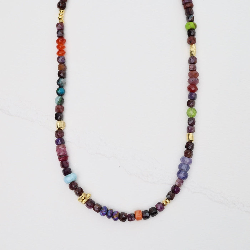 
                      
                        NKL Dark Ruby Cube Necklace
                      
                    