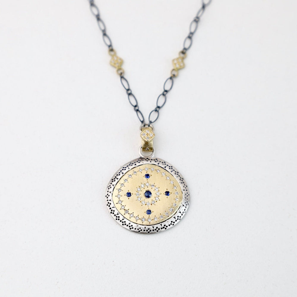 
                  
                    NKL-DIA Nostalgia Harmony Pendant in Sapphire & Diamond
                  
                