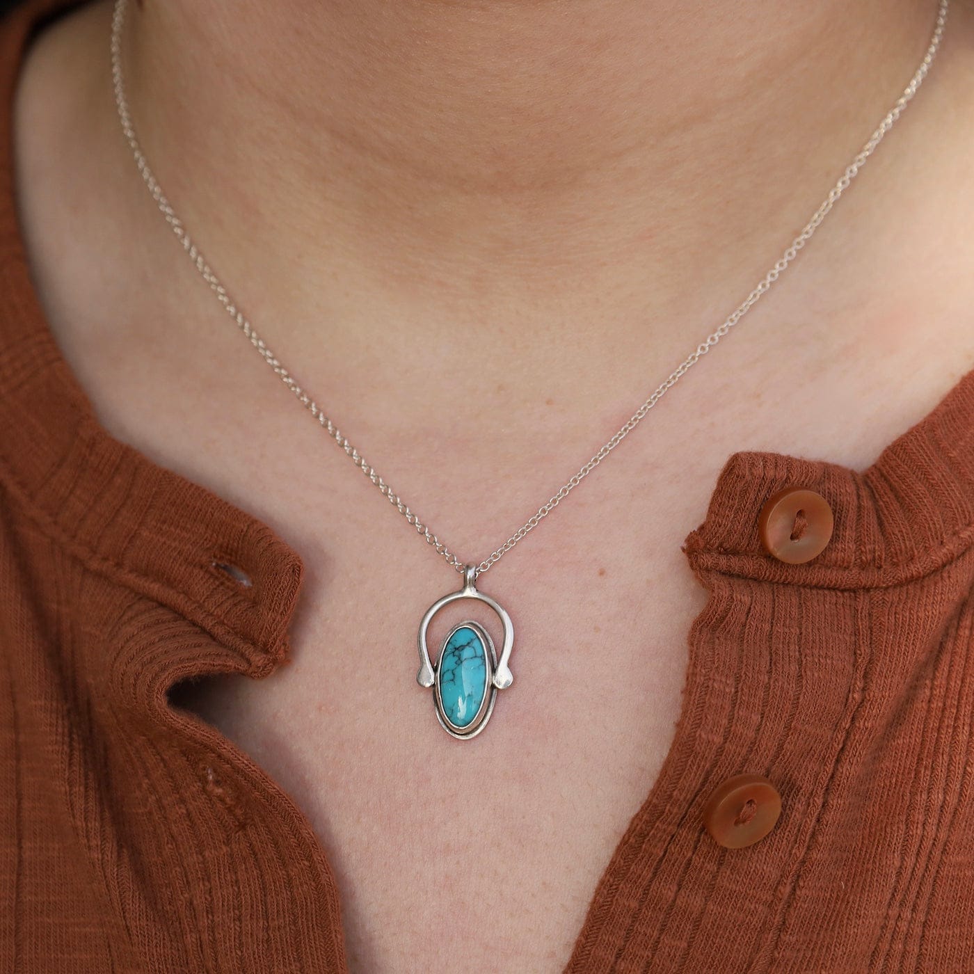 NKL Egyptian Turquoise Little Wish Necklace