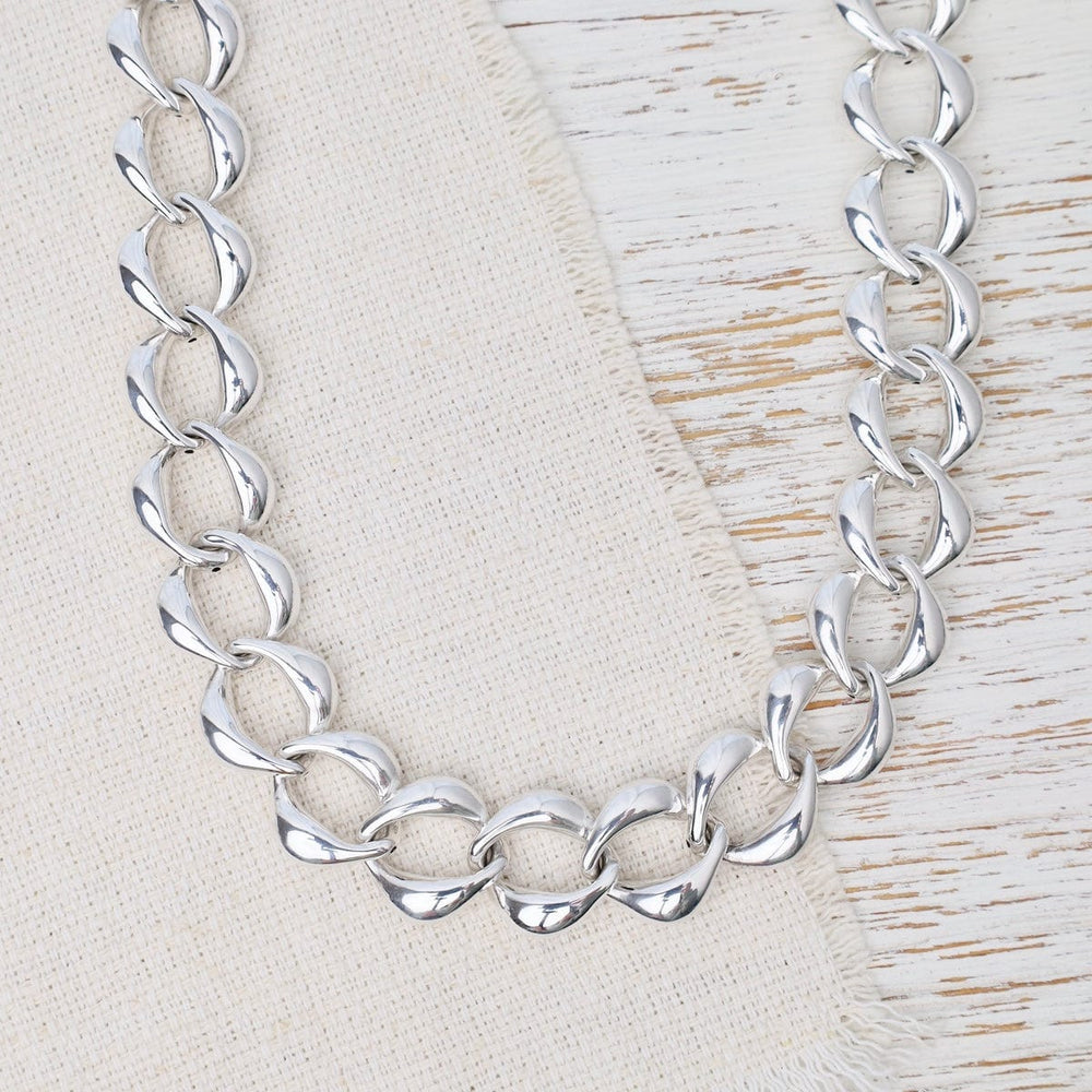 NKL Electroform Loop Link Necklace