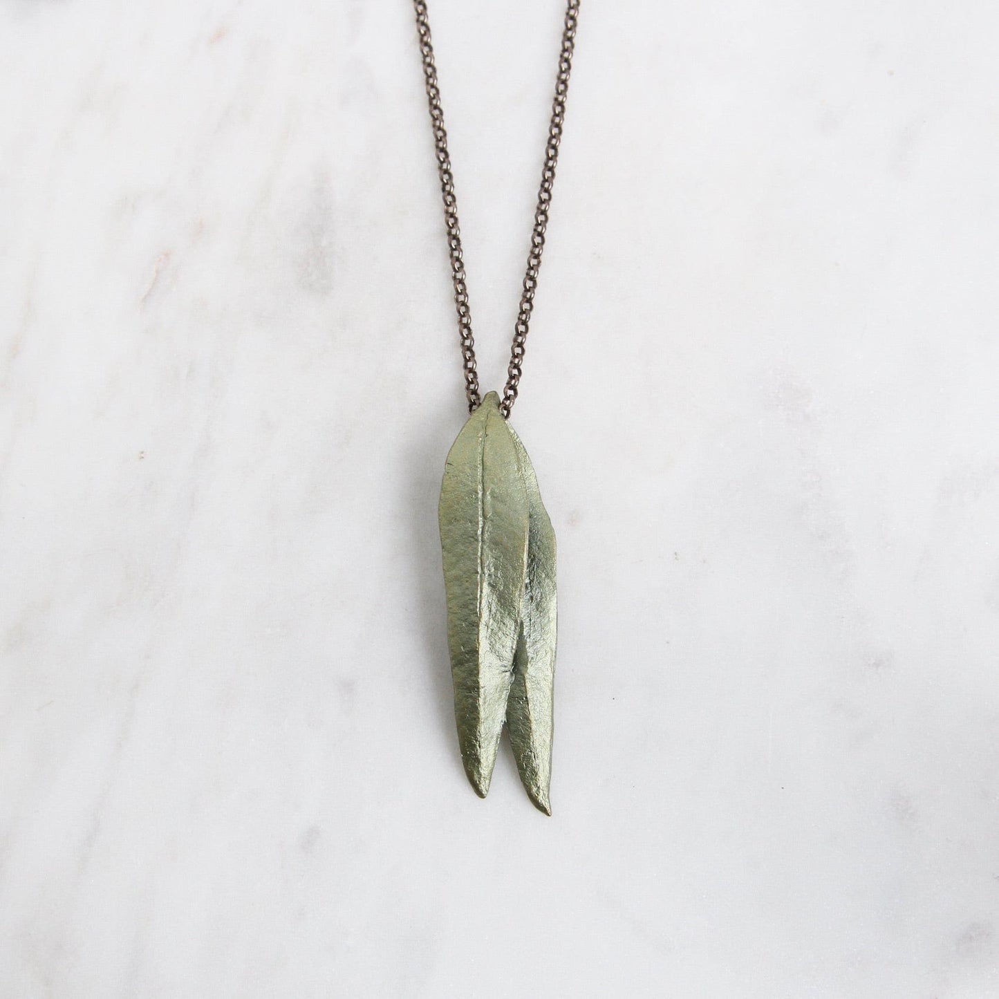 NKL Eucalyptus Long Leaf Pendant