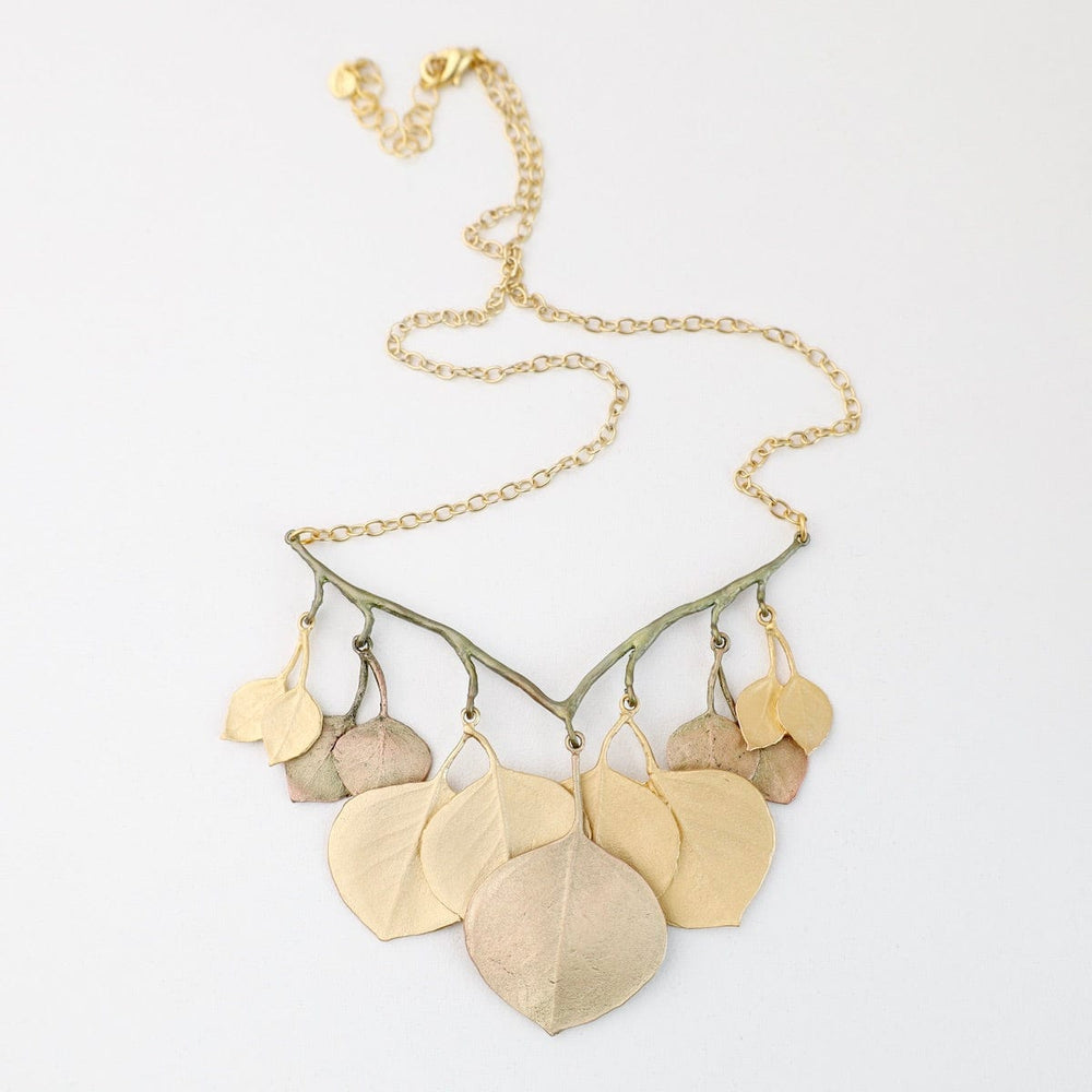 
                  
                    NKL Eucalyptus Round Leaf Branch Necklace
                  
                