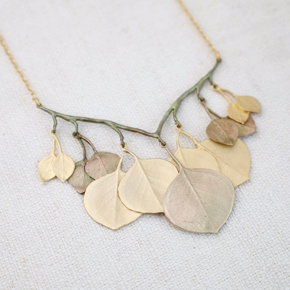 
                  
                    NKL Eucalyptus Round Leaf Branch Necklace
                  
                