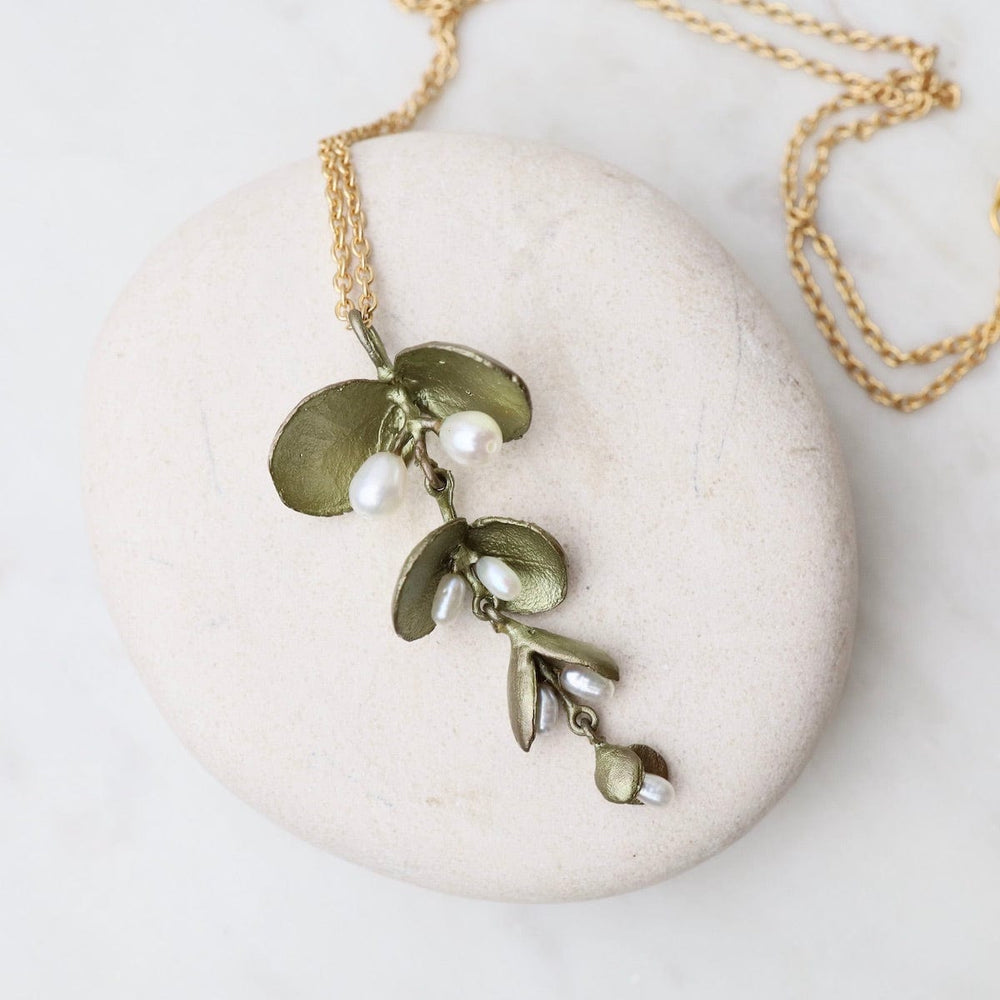 
                      
                        NKL Eucalyptus Seed Pendant Necklace
                      
                    