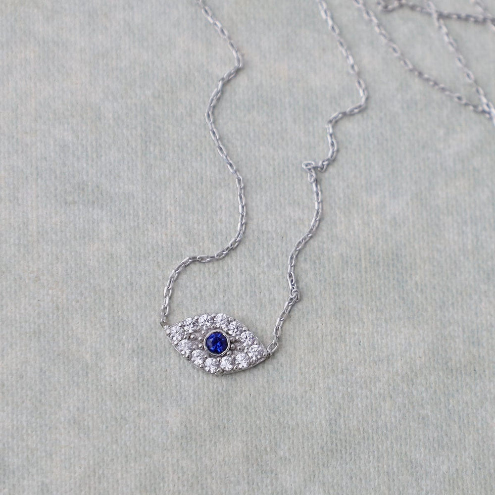 
                      
                        NKL Evil Eye CZ Necklace - Silver
                      
                    