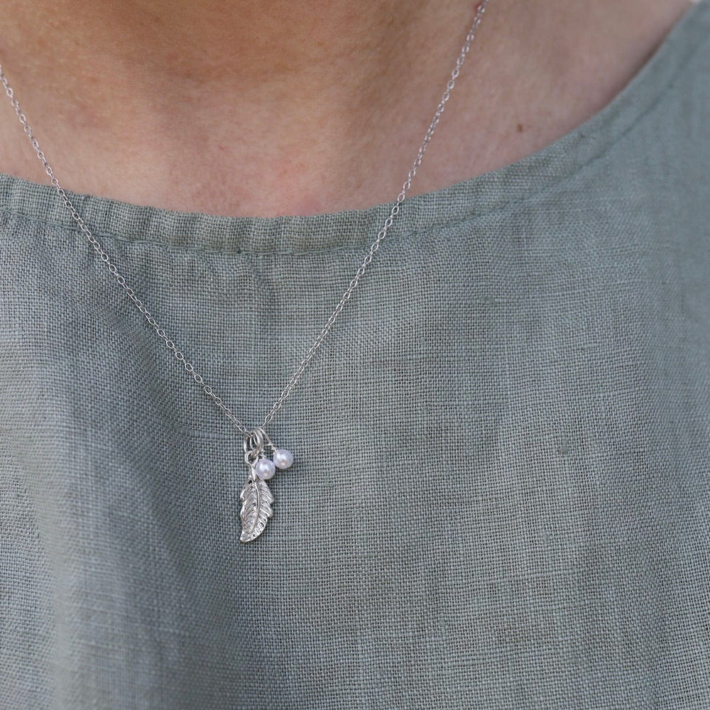 
                      
                        NKL Feathers Appear When Angels are Near Necklace
                      
                    