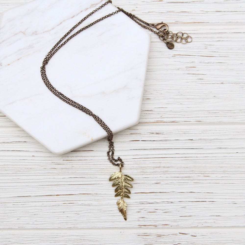 
                      
                        NKL Fern Small Pendant Necklace
                      
                    