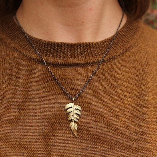 NKL Fern Small Pendant Necklace