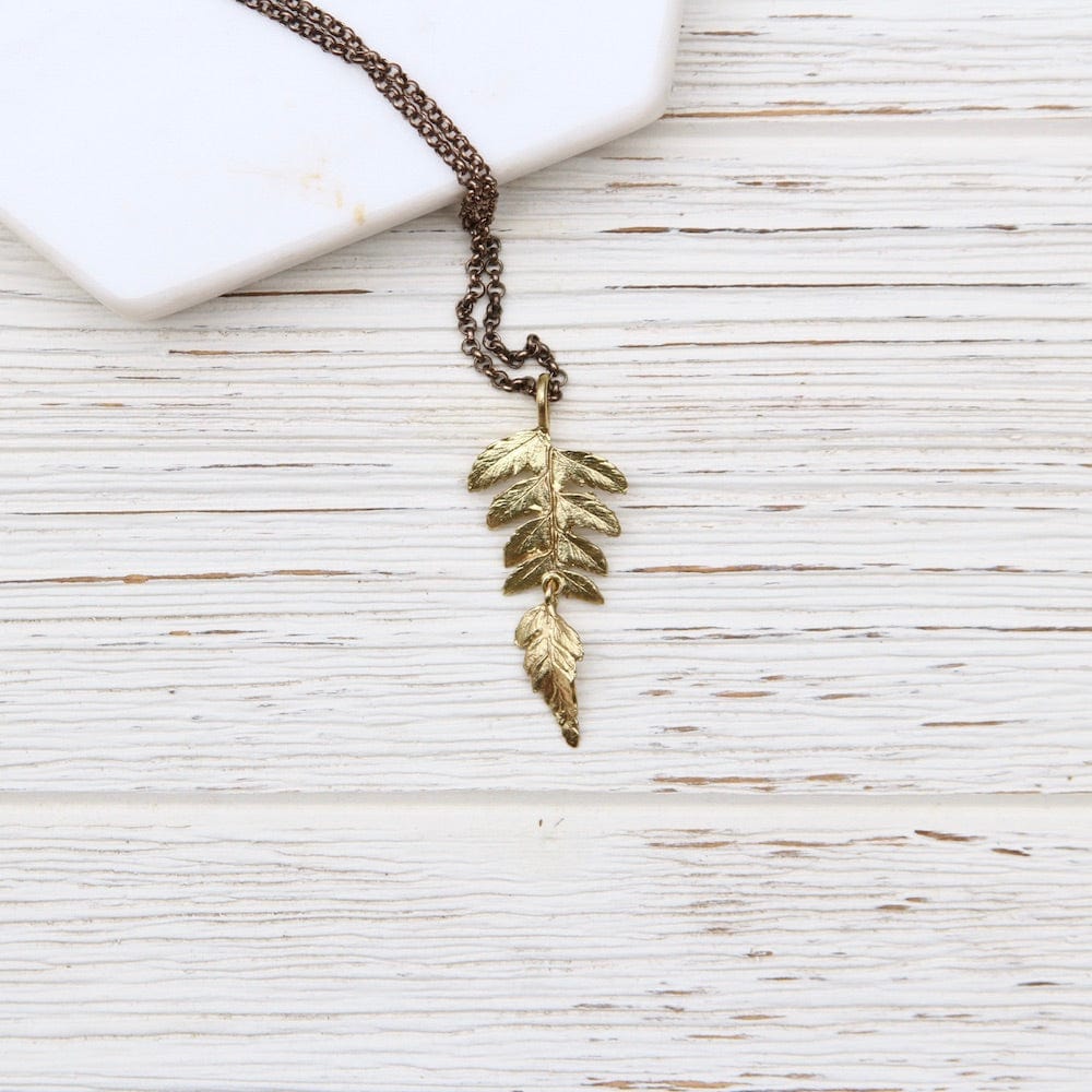 
                      
                        NKL Fern Small Pendant Necklace
                      
                    