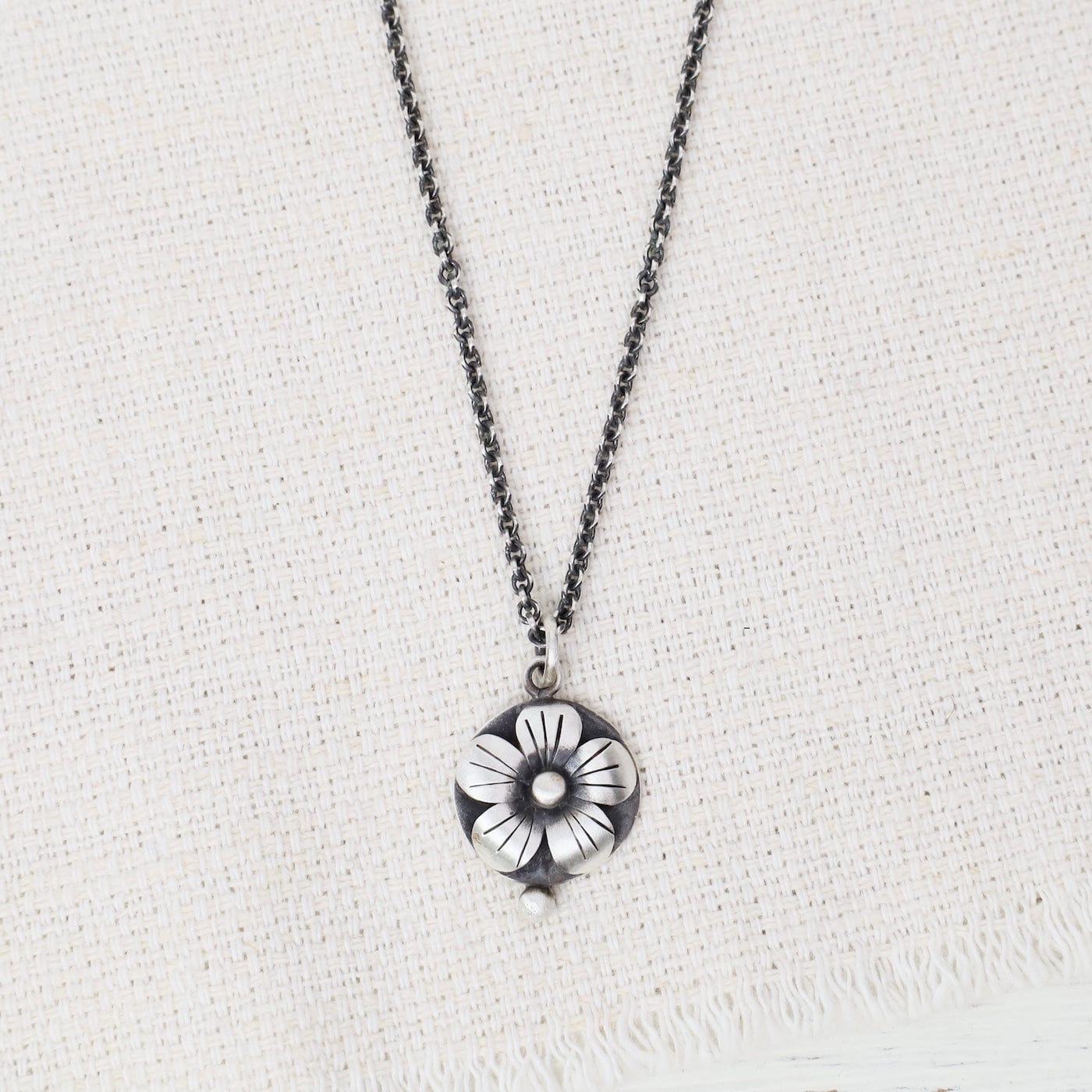 NKL Flower Pendant Necklace