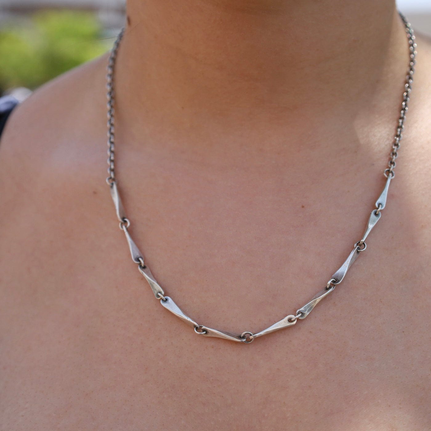 NKL Forged Links + Chain Necklace
