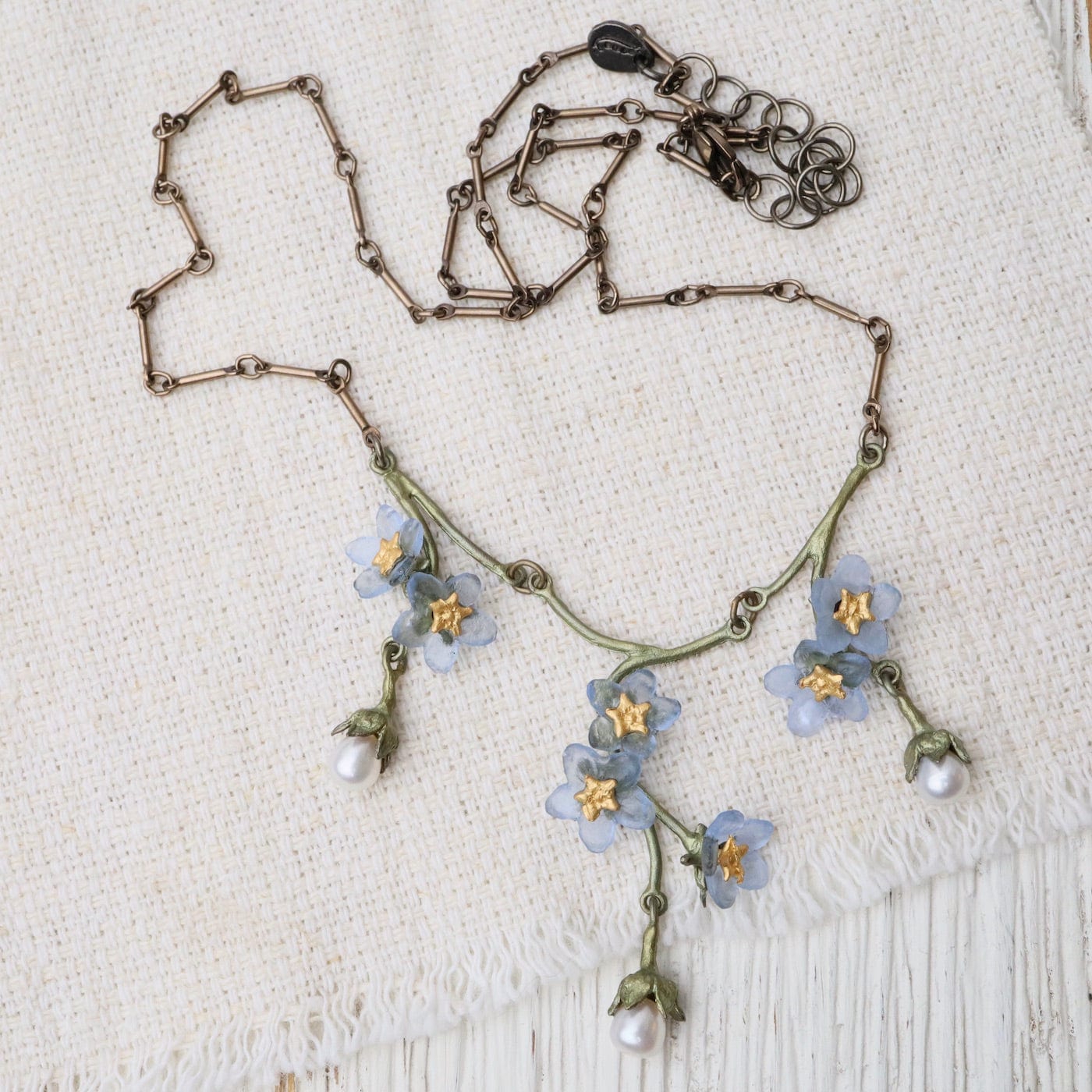 Forget Me Not 3 Drop Necklace – Dandelion Jewelry